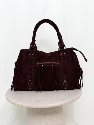 Grand sac belle (daim) -...