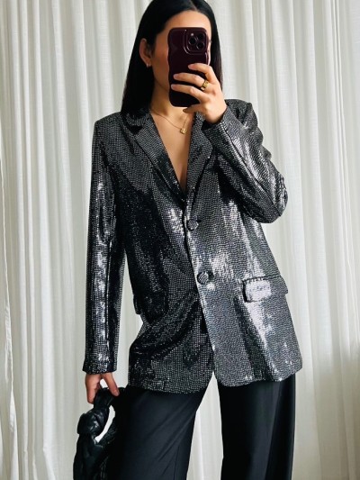 Blazer Adèle - gris foncé 