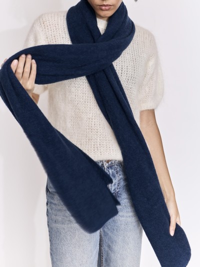 Echarpe 2,20 m - Bleu Marine