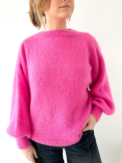 Pull mohair - Rose Bonbon
