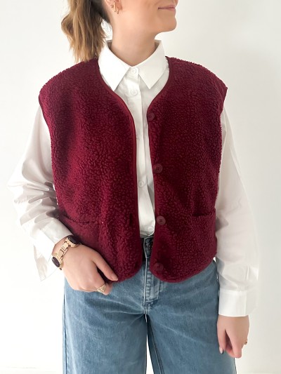 Gilet Minouche mouton...