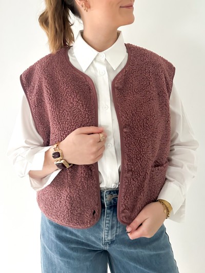 Gilet Minouche mouton...