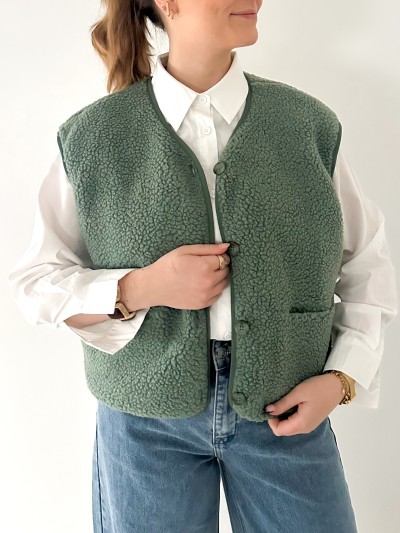 Gilet Minouche mouton...