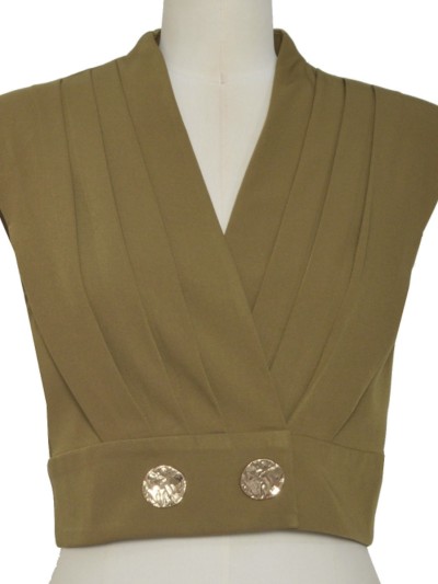 Plissierte Bluse / Weste...