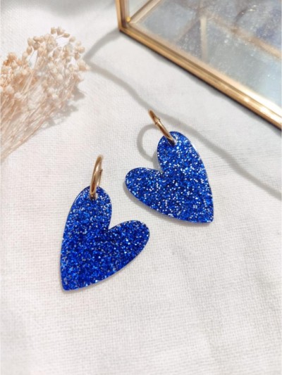 Boucle d'oreille coeur...