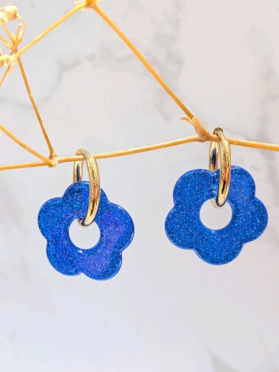 Boucles d'oreilles Poppy -...