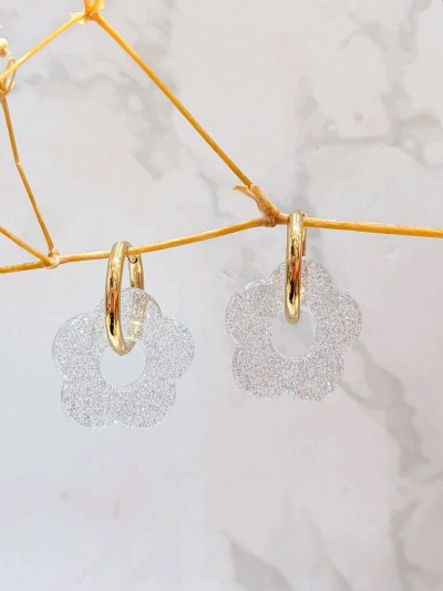 Boucles d'oreilles Poppy -...