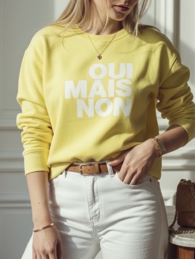 Sweat / Pull Oui Mais Non -...