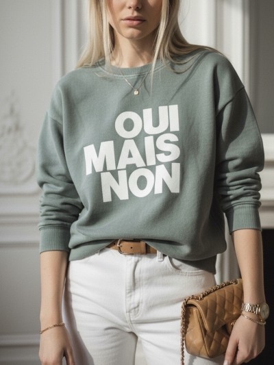 Sweat / Pull Oui Mais Non -...