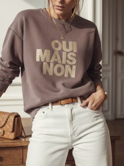 Sweat / Pull Oui Mais Non -...