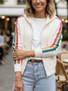 Weste  Regenbogen Reißverschluss