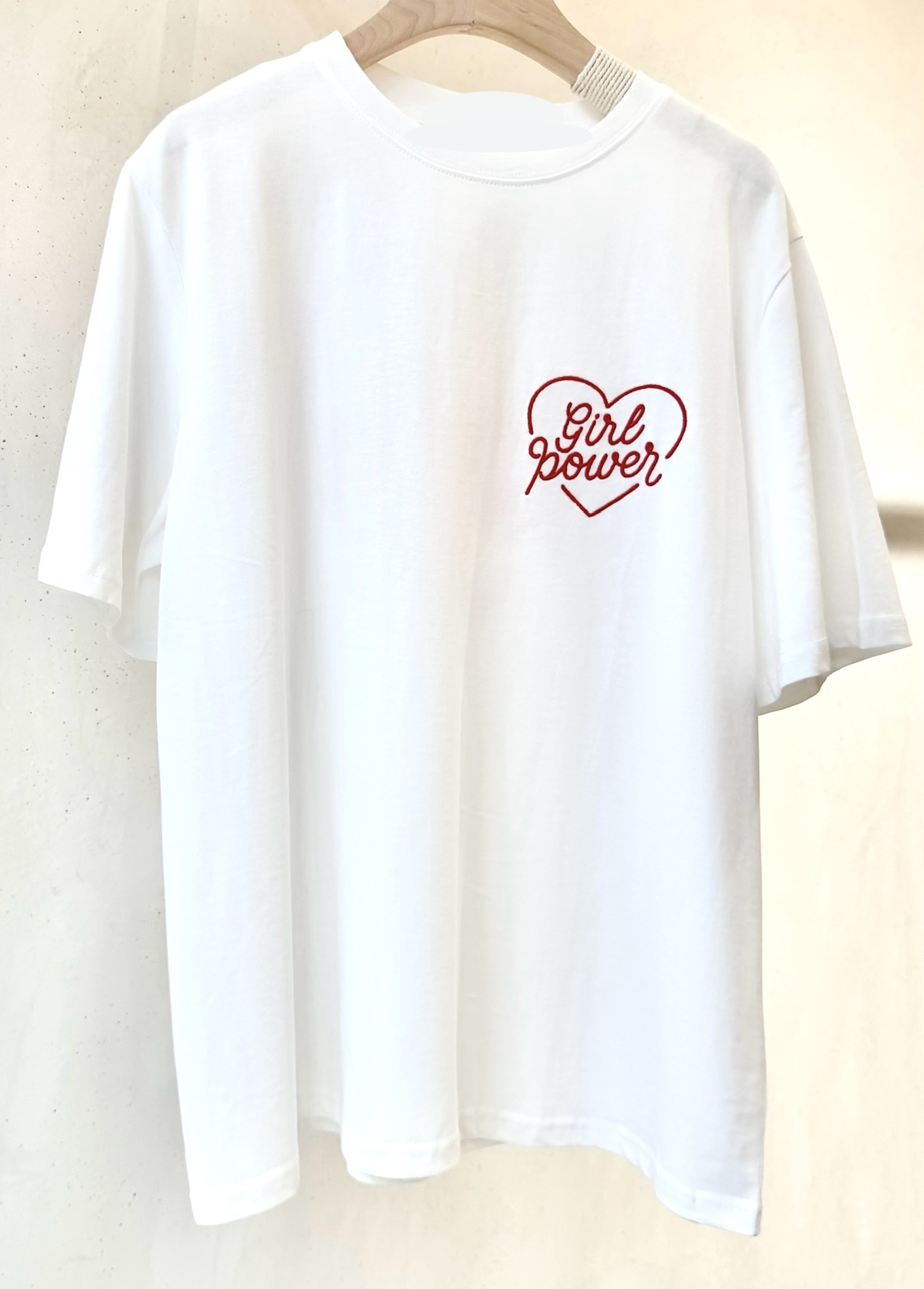 T-shirt Girl Power 100% Coton