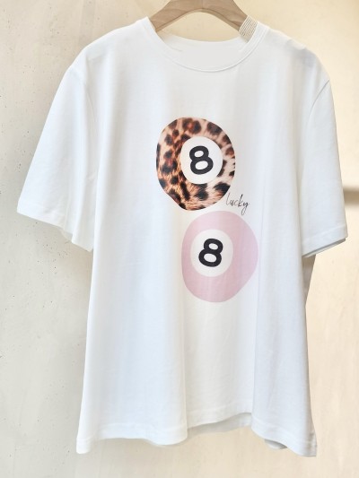 T-shirt Huit  100% Coton -...