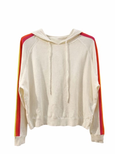 Pull Rainbow Capuche -...