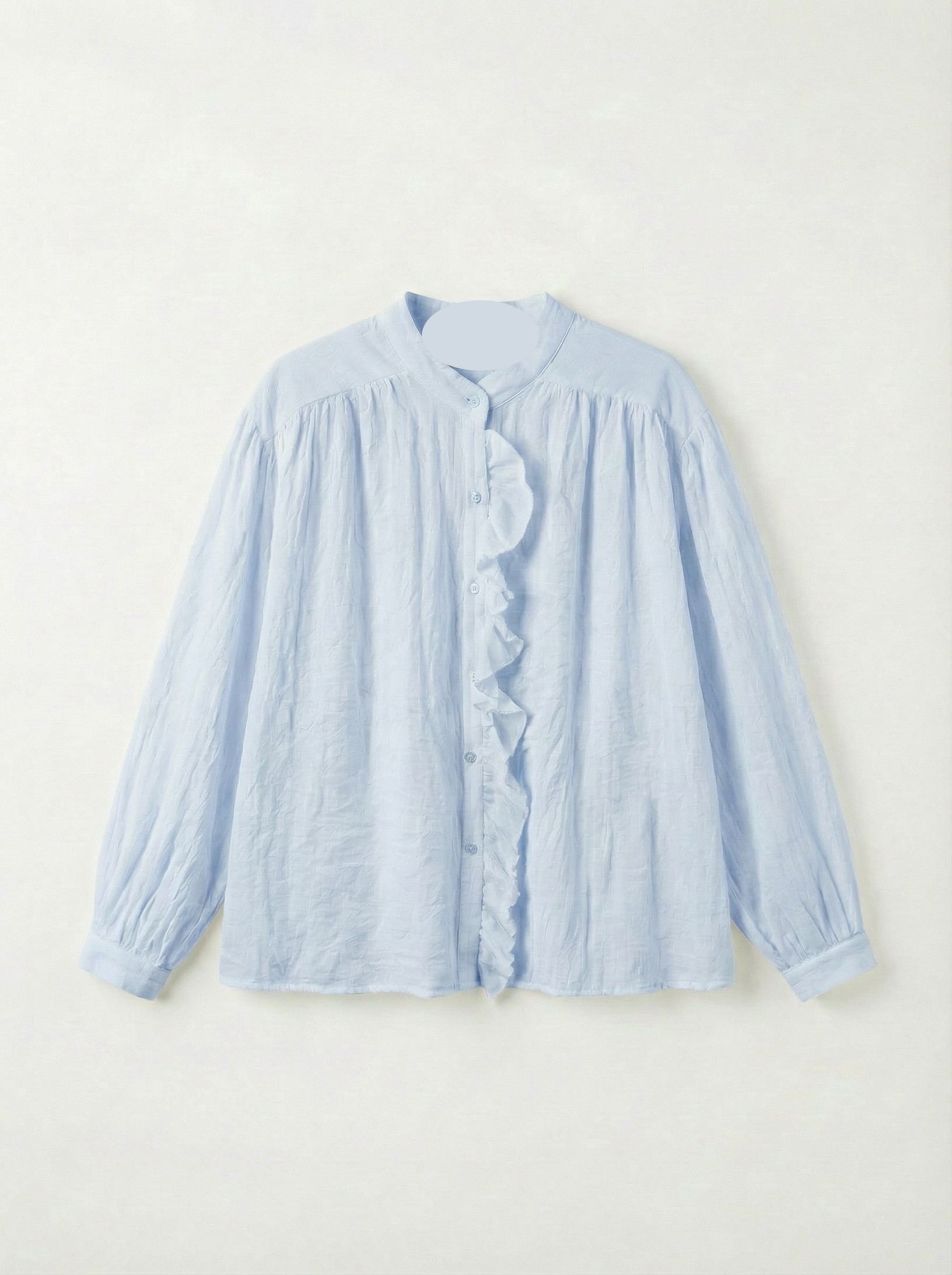 Chemise Marie froufrou 100% coton