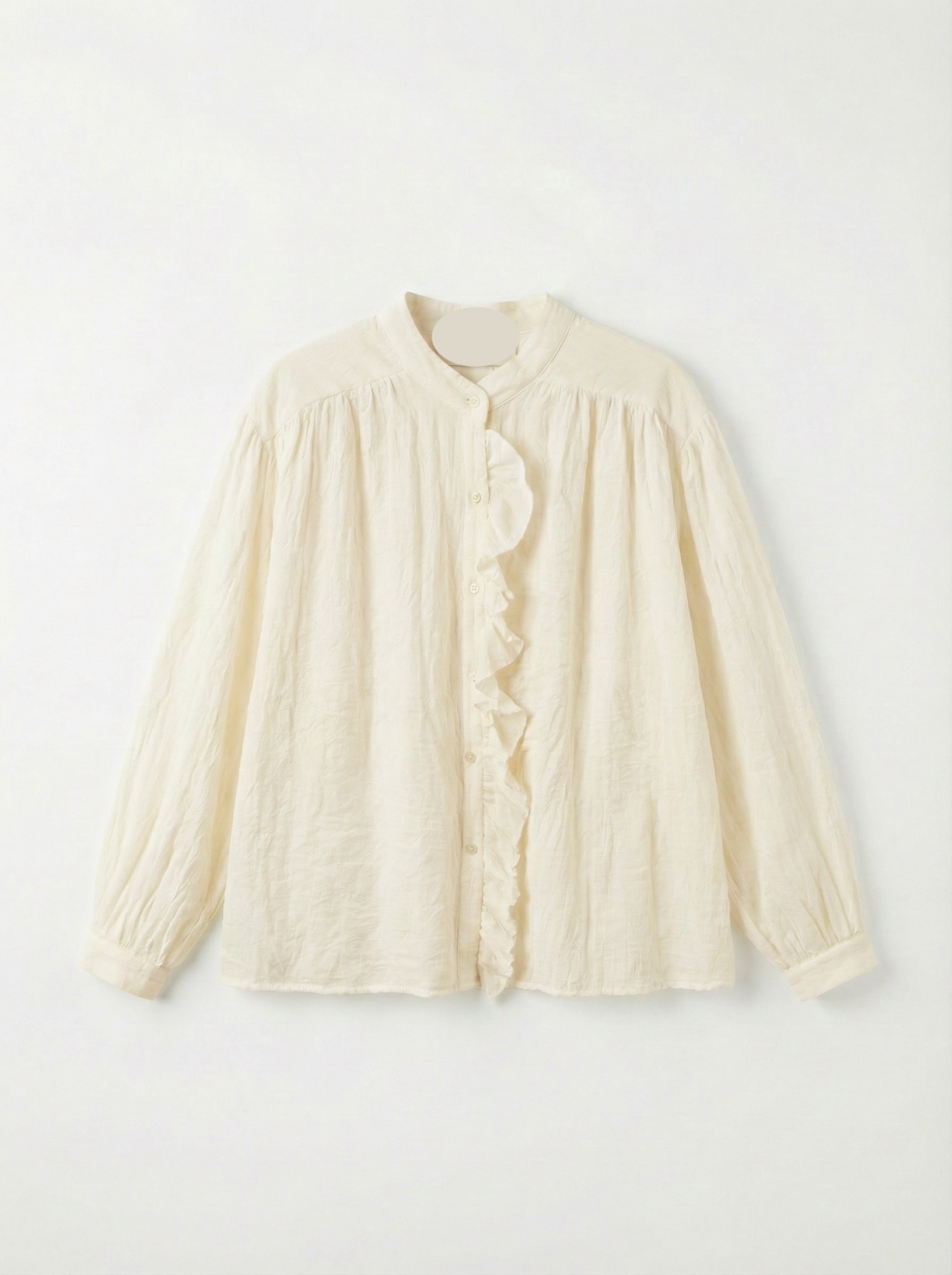 Chemise Marie froufrou 100% Coton
