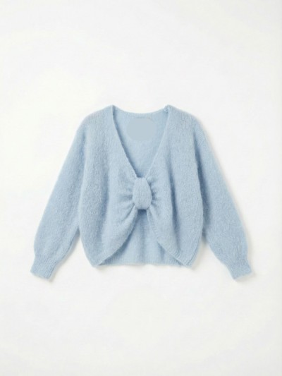 Pull Noeud 80% Kid Mohair -...