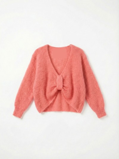 Pull Noeud 80% Kid Mohair -...