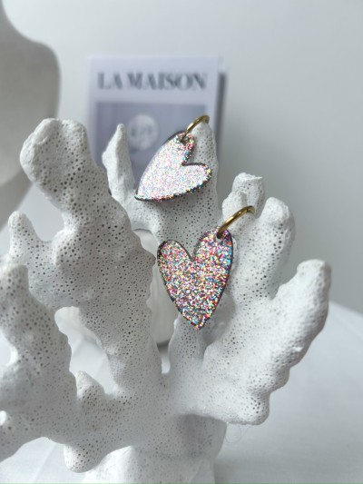 Boucle d'oreille coeur...