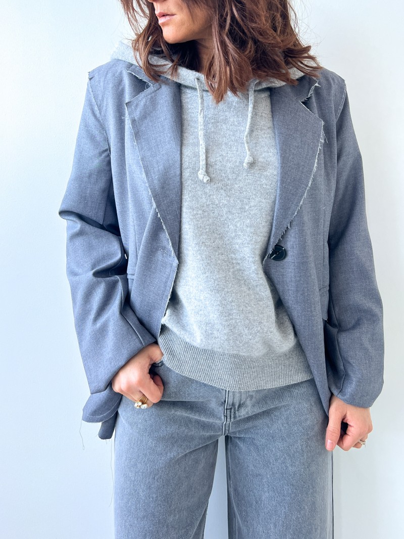 Westen / Blazer Bianca Grise