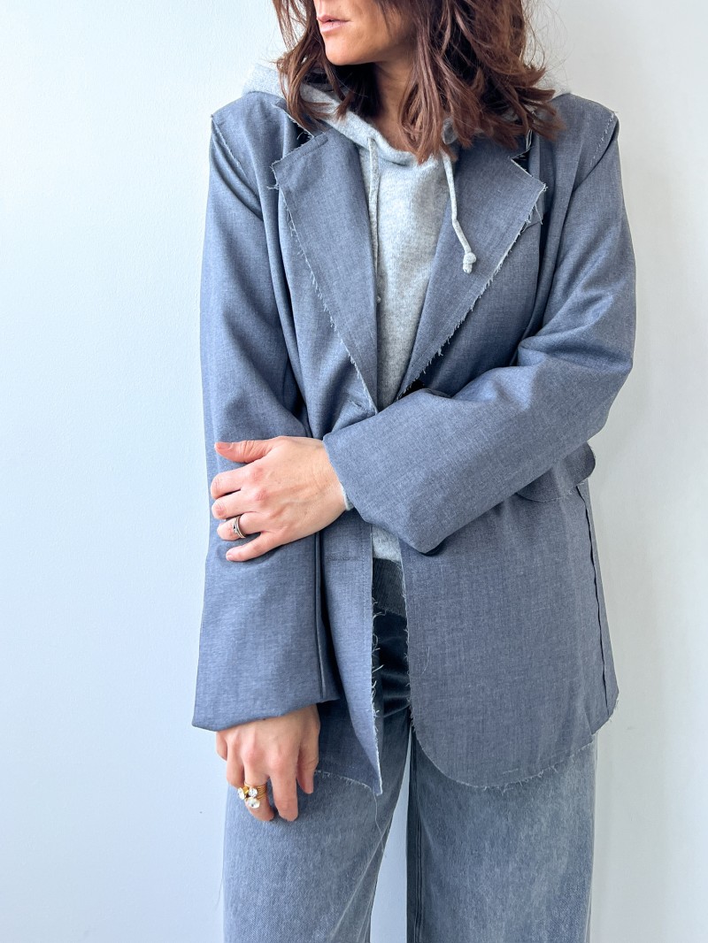 Westen / Blazer Bianca Grise