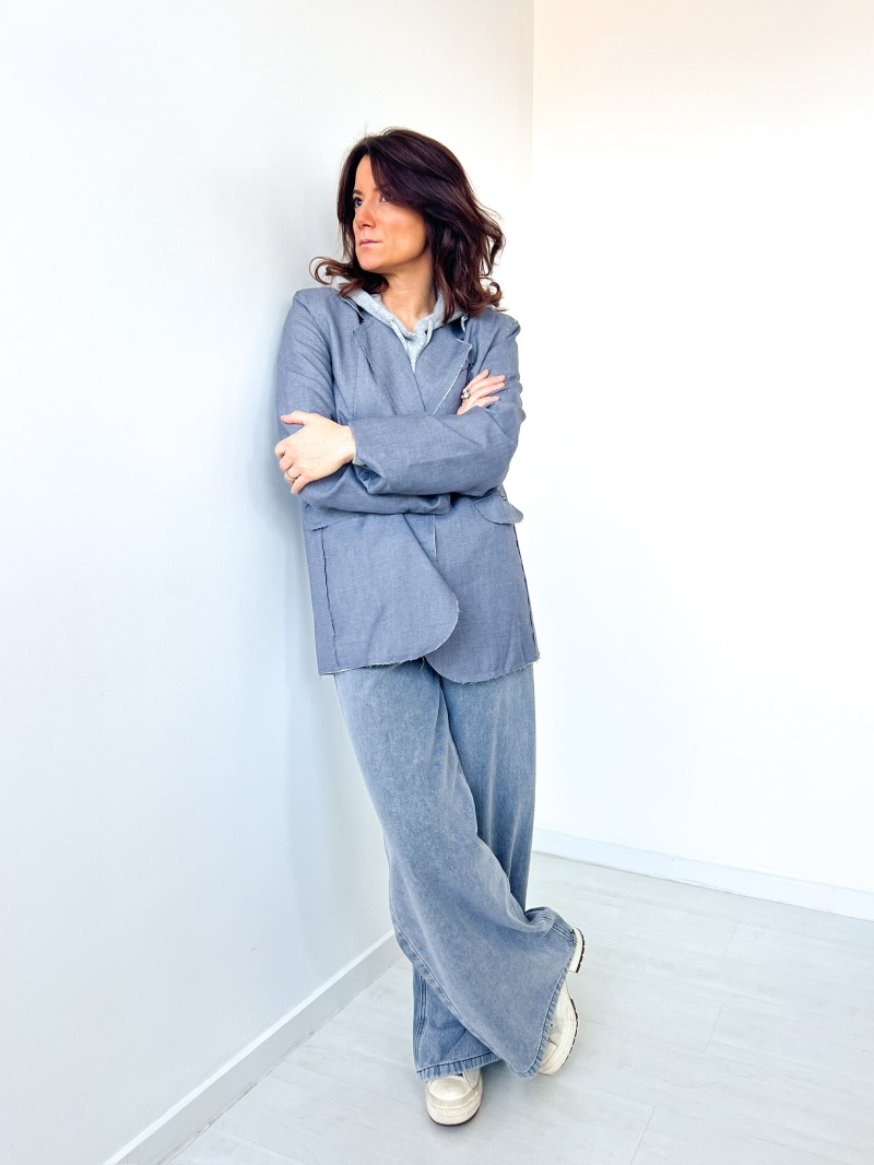 Westen / Blazer Bianca Grise