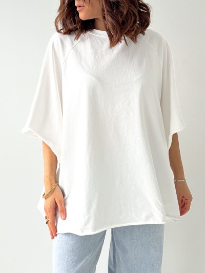 T-shirt Oversize - Wit