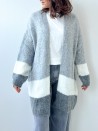 Lange Strickweste „Juliette“