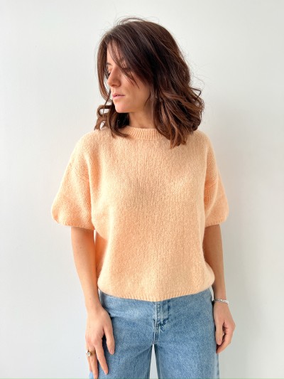 Pull Alix Cosy Chic - Abricot