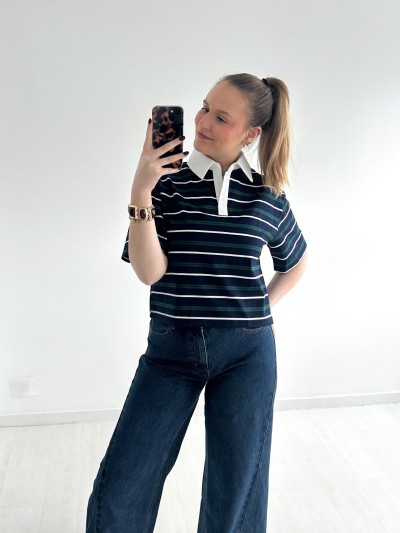 Polo courte manche Maelys -...