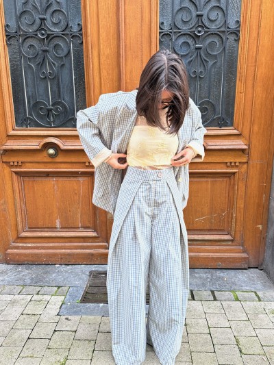 PANTALON - Hemelsblauw