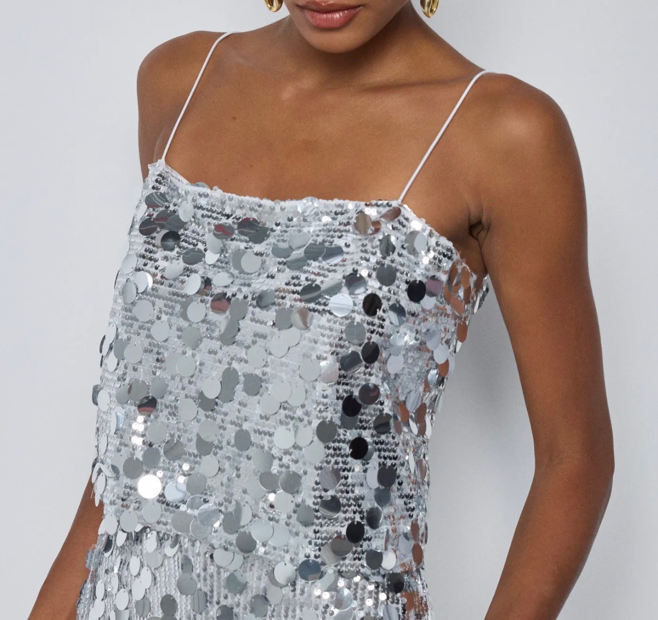 Top Clémence - Débardeur Sequins