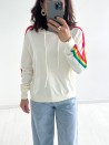 Rainbow-Kapuzenpullover
