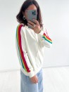 Pull Rainbow Capuche