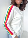 Rainbow-Kapuzenpullover