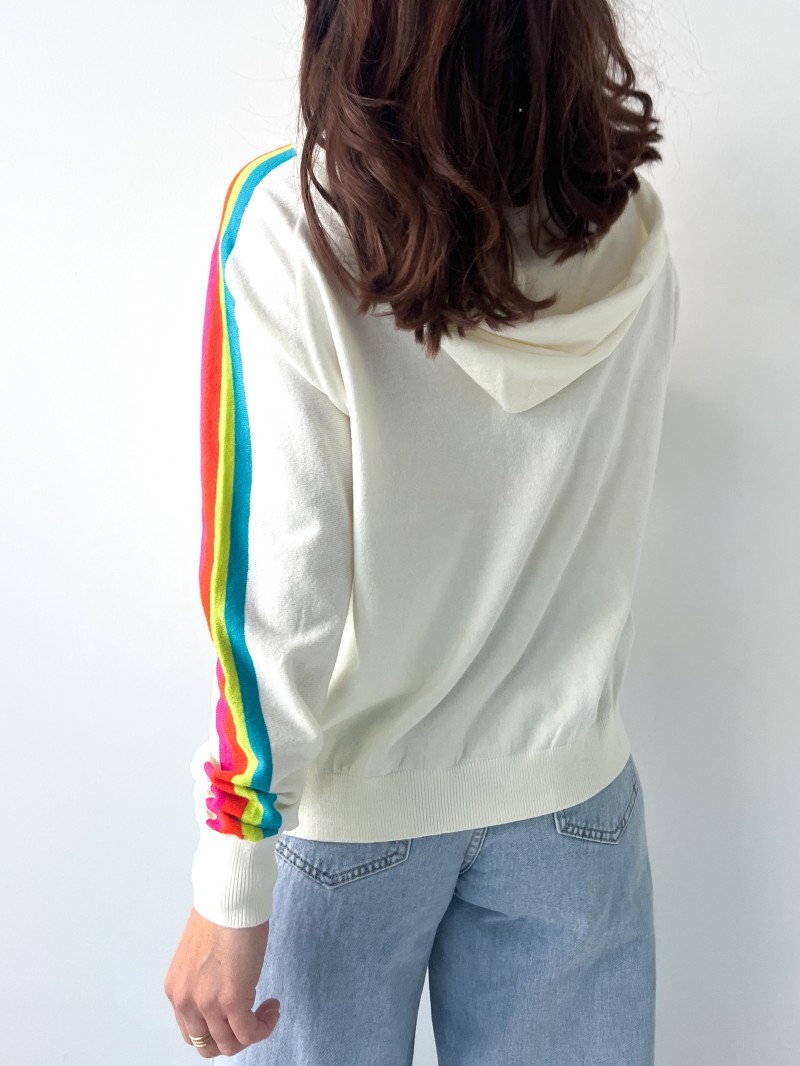 Rainbow-Kapuzenpullover