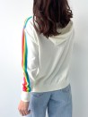 Pull Rainbow Capuche