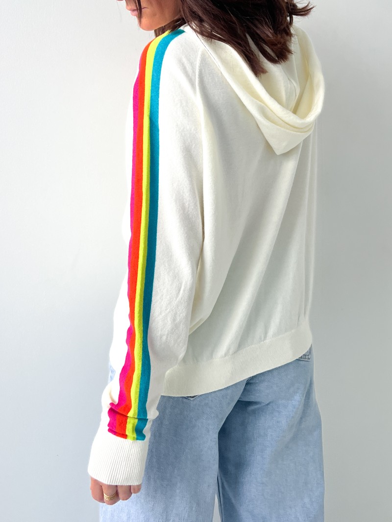 Rainbow-Kapuzenpullover