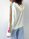 Pull Rainbow Capuche