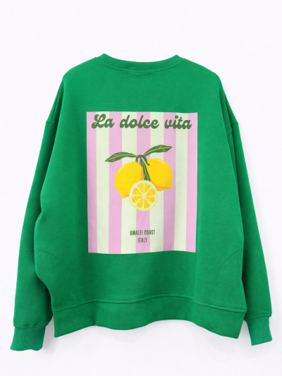 Sweatshirt Limette