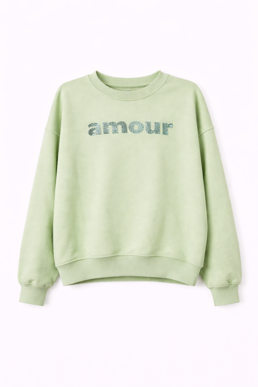 Sweatshirt „Amour Paillette“