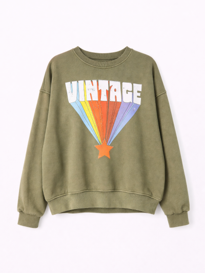 Sweat vintage - Kaki