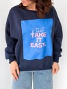 Sweat EASY Blauw