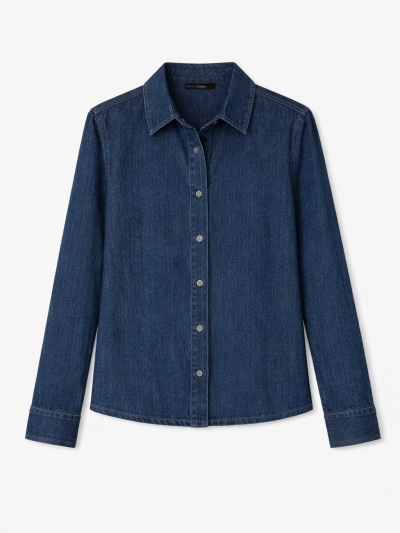 Calie-Hemd aus Denim