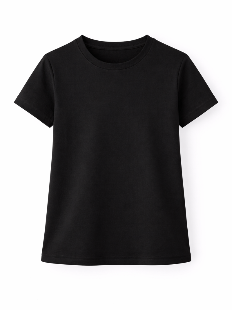 ONI-T-Shirt aus 100 % Baumwolle, einfarbig