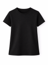 ONI-T-Shirt aus 100 % Baumwolle, einfarbig