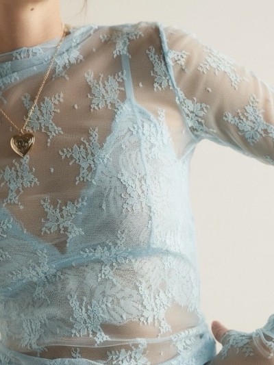 Blouse Diane dentelle -...