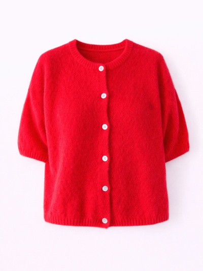 Pull/Gilet Millie - Rouge