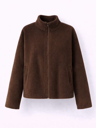 Zachte fleecejas/vest Teddy...