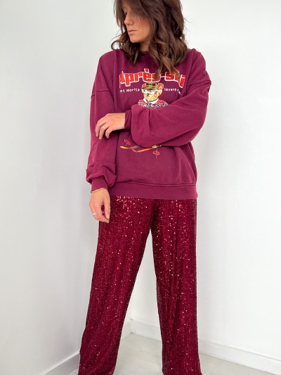 Pantalon Séverine  Sequin -...